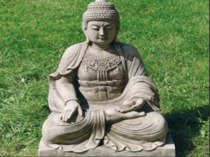 Buddha sitzend gross