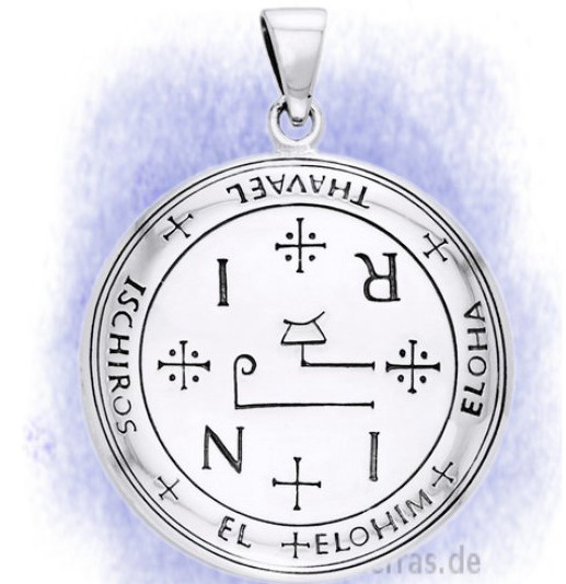 Anhänger Erzengel Thavael aus 925-Silber