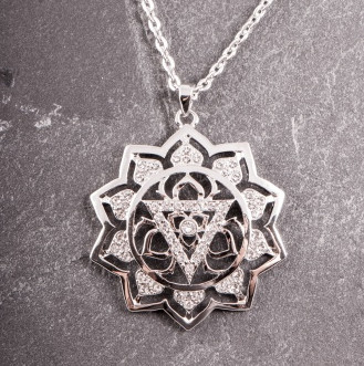 Anhänger Solarplexus Chakra Edelstahl Anhänger Solarplexus Chakra Edelstahl