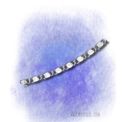 Kette S-Panzerkette – diamantiert – 2,2mm aus 925-Silber