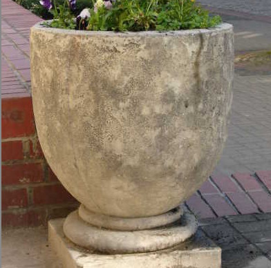 Gefäß Kruka - Gefäß "KRUKA" Steinguss