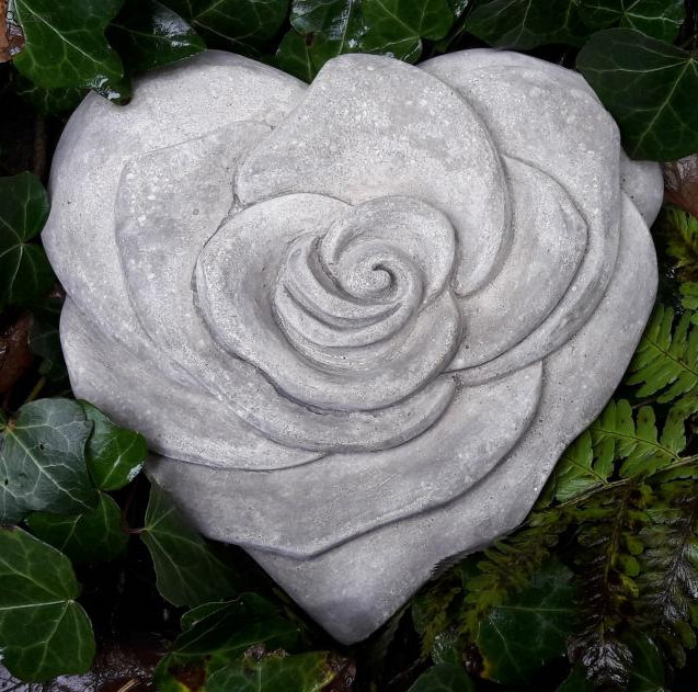 Herz Rosenblüte