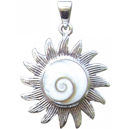 Anhänger für Halskette Shivas Auge Sonne 20mm Anhänger für Halskette Shivas Auge Sonne 20mm
