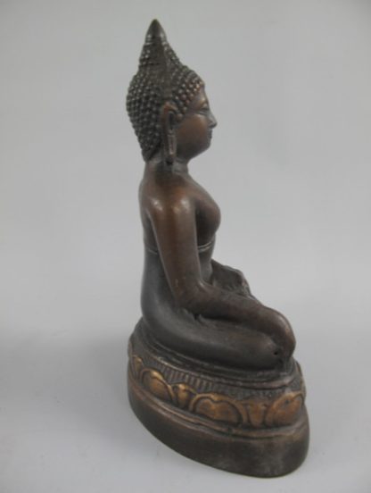 Bronze Figur Buddha sitzend 18cm2