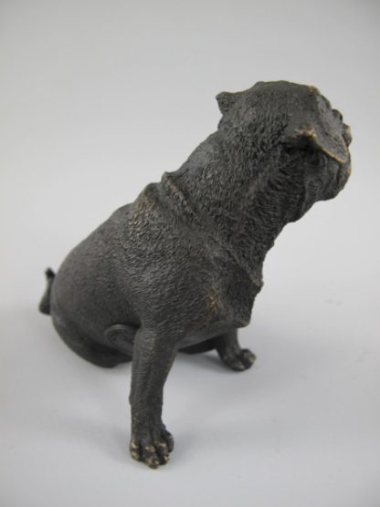 Bronze Figur Hund sitzend4 416x556 - Bronze Figur Tier "Hund sitzend" 10cm