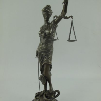 Bronze Figur Götter "Justitia " 47cm