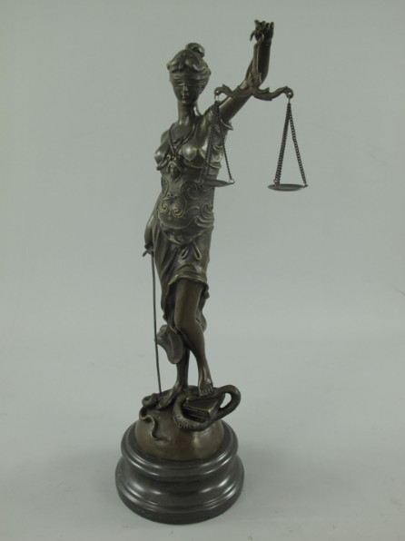Bronze Figur Justitia 47cm2 Bronze Figur Justitia 47cm2