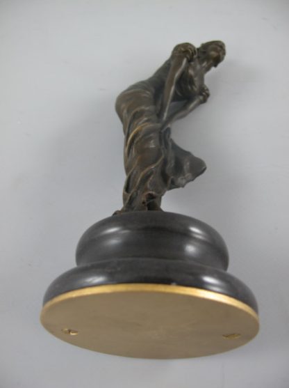 Bronze Figur "Frau - mit langem Kleid" 22x8cm – Bild 5