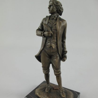 Bronze Figur Mozart stehend 416x416 - Bronze Figur "Mann - Mozart stehend" 22x10x8cm