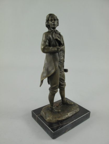 Bronze Figur Mozart - stehend2