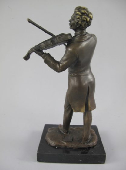 Bronze Figur Musiker Violine spielend4 416x559 - Bronze Figur "Mann - Violine spielend" 21x12x8cm