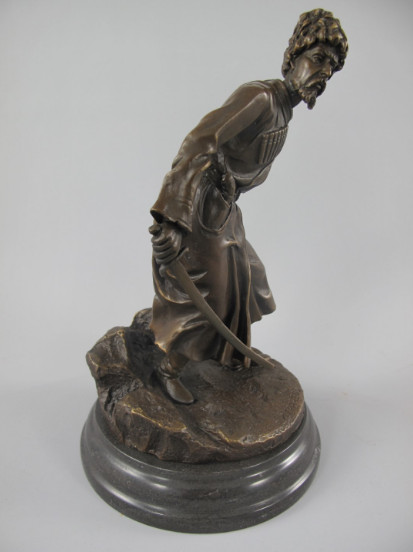 Bronze Figur Russischer Soldat2 Bronze Figur Russischer Soldat2
