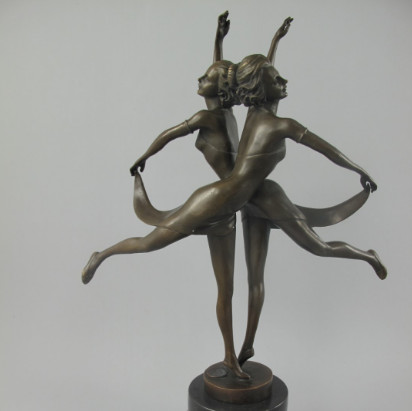 Bronze Figur Tanzpärchen