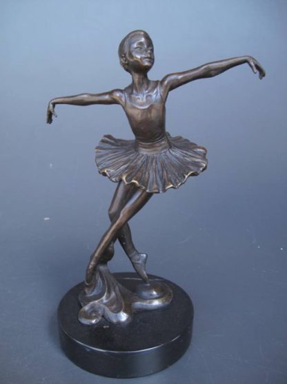 Bronze Figur Tänzerin - Ballett_41