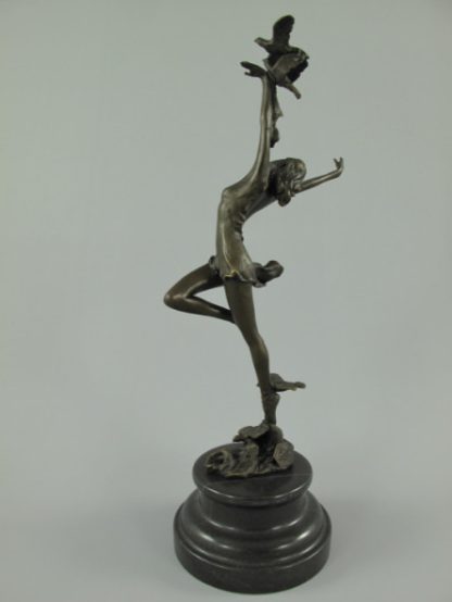 Bronze Figur "Tänzerin" 30x13cm – Bild 6