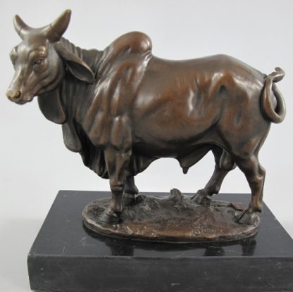 Bronze Figur Yak stehend