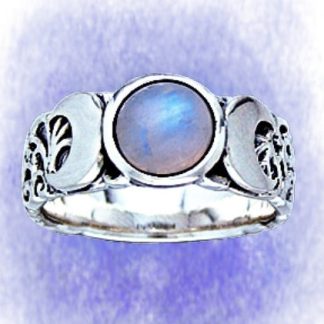 Ring Triple Moon Ring aus 925-Silber