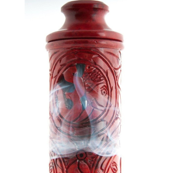 Räuchersäule Mond Om Räuchersäule Mond Om