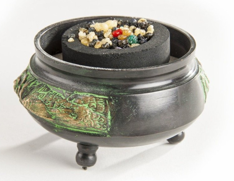 Räuchergefäß Oghma3 Räucher Zubehör - "Räuchergefäß Oghma" aus Messing – Bild 3