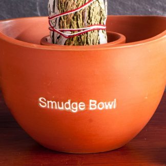 Räucherschale Smudge Bowl terracotta