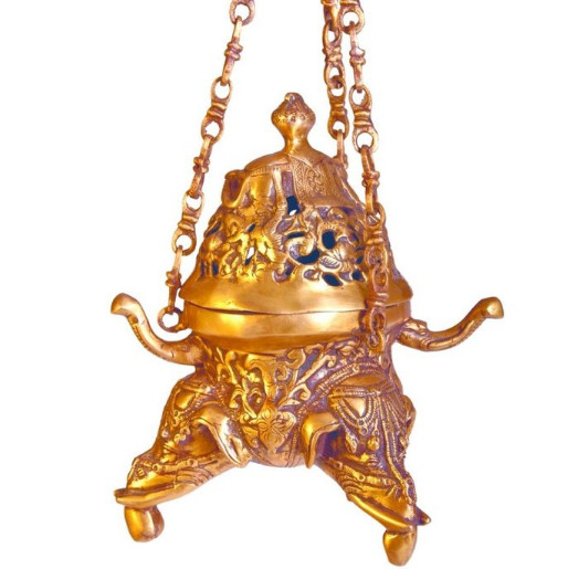 Schwenkräuchergefäß Elefanten - Räucher Zubehör - "Schwenkräuchergefäß Elefanten"