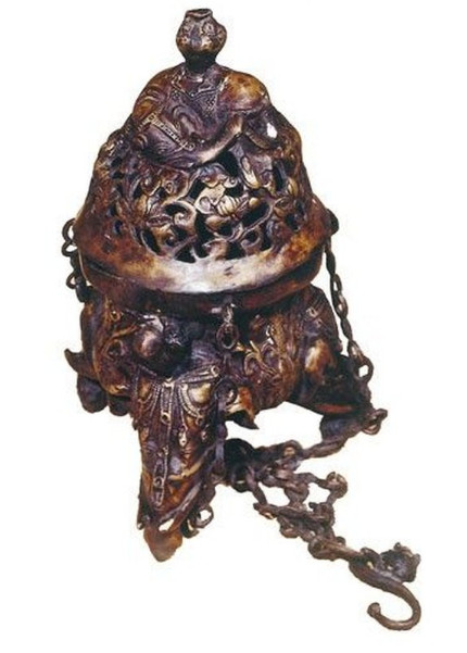 Schwenkräuchergefäß Elefanten2 Schwenkräuchergefäß Elefanten2