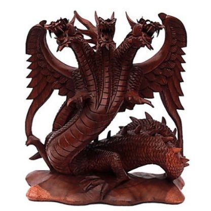 Dreiköpfiger Drache 40cm