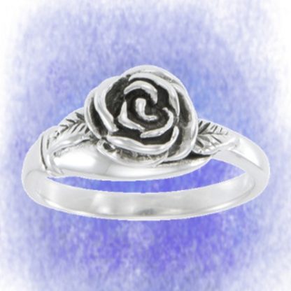 Ring Rose aus 925-Silber