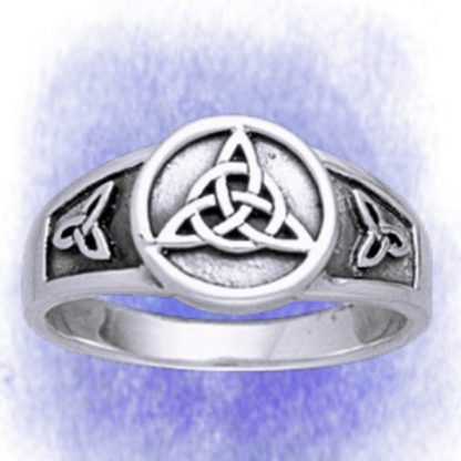 Ring Triskel-Charmed aus 925-Silber