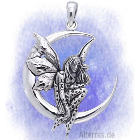 Anhänger Elfenmond aus 925-Silber