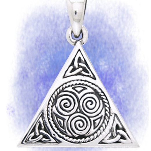 Anhänger Keltische Lebensspirale aus 925-Silber Anhänger Keltische Lebensspirale aus 925-Silber
