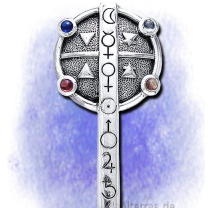 Anhänger Astrologisches Kreuz aus 925-Silber