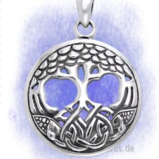 Anhänger Keltischer Lebensbaum aus 925-Silber