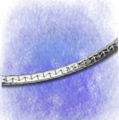 Kette Ankerkette – oval gedrückt - 3,8 mm aus 925-Silber