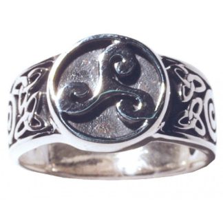 Ring Keltische Triskele 925 Silber