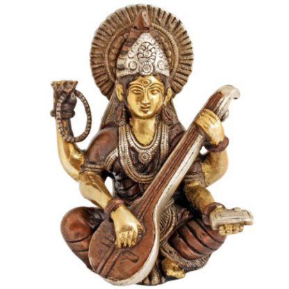 Saraswati sitzend 15cm