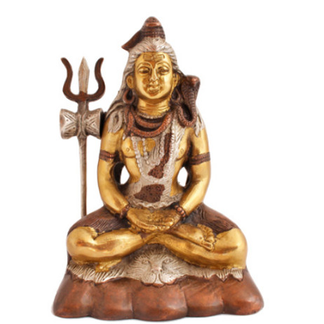 Shiva sitzend 17cm