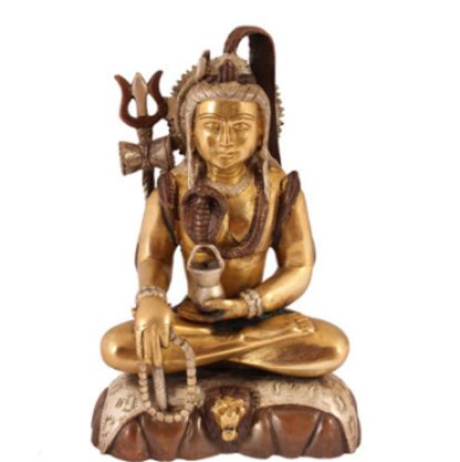 Shiva sitzend 25cm