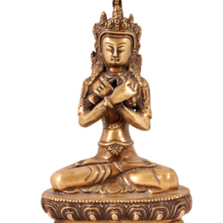 Vajrasattwa 21cm kupfer - Vajrasattwa Buddha 21cm (Kupfer)