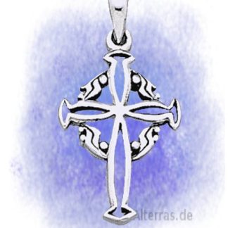 Anhänger Keltenkreuz aus 925-Silber