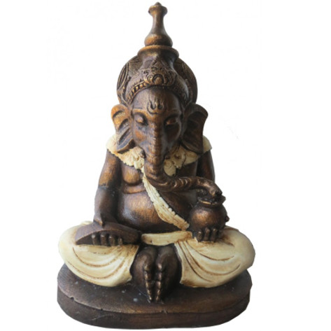 Ganesha Bali Style Resin 13x20cm