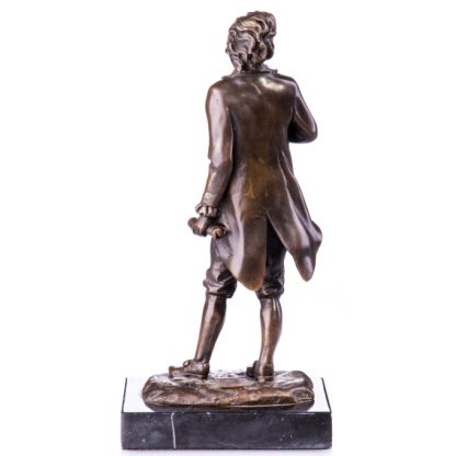 Bronze Figur Komponist Frédéric Chopin - stehend 23cm2
