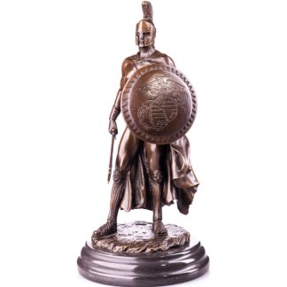 Bronze Figur Militär Römischer Legionär 30cm