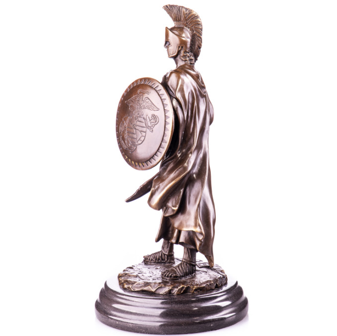 Bronze Figur Militär Römischer Legionär 30cm3 Bronze Figur Militär "Römischer Legionär" 30cm – Bild 3