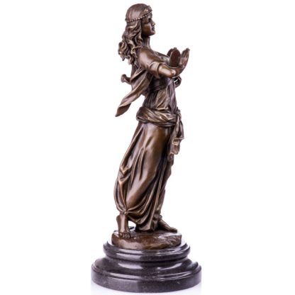 Bronze Figur Tänzerin mit Tamburin 36cm3 416x416 - Bronze Figur "Tänzerin mit Tamburin" 36cm