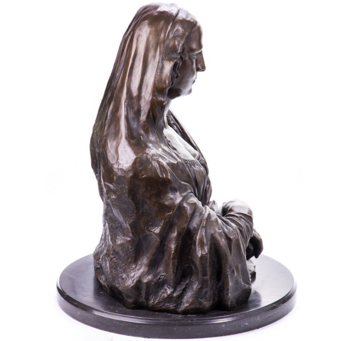 Bronze Figur Frau Mona Lisa 62cm2 Bronze Figur Frau Mona Lisa 62cm2