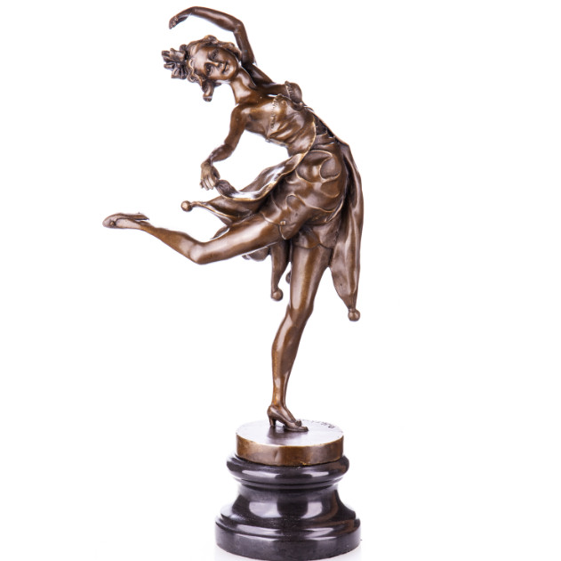 Art Deco Bronzefigur Tänzerin nach D.H.Chiparus 47cm Art Deco Bronzefigur Tänzerin nach D.H.Chiparus 47cm - Art Deco Bronzefigur Tänzerin nach D.H.Chiparus 47cm