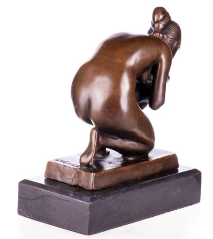 Bronzefigur Weiblicher Akt Die Trinkende3 416x465 - Bronze Figur "Lady - die Trinkende" 22cm