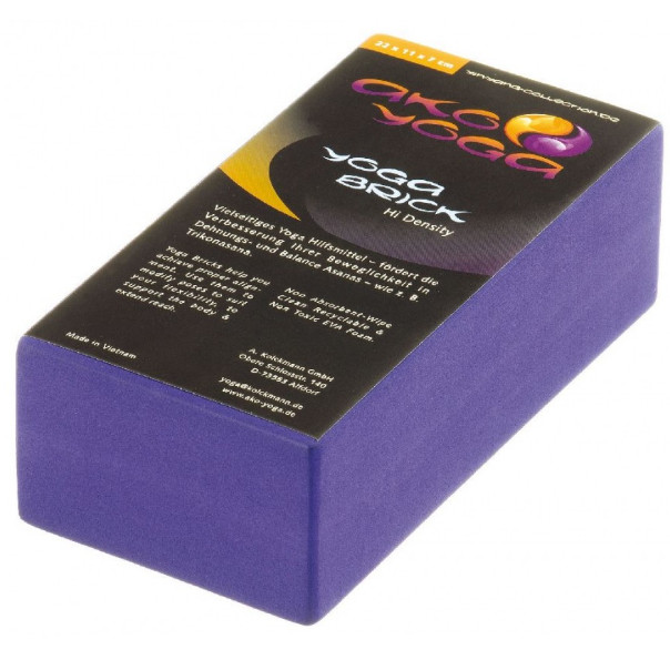 Yoga Block lila 21x11x7cm Yoga Block lila 21x11x7cm