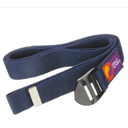 Yoga Gürtel blau 38mm x 2,5m